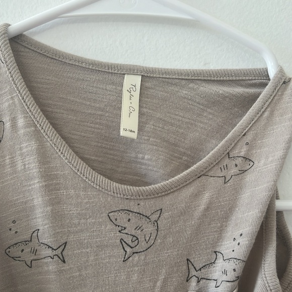 Rylee & cru shark romper - Picture 2 of 3